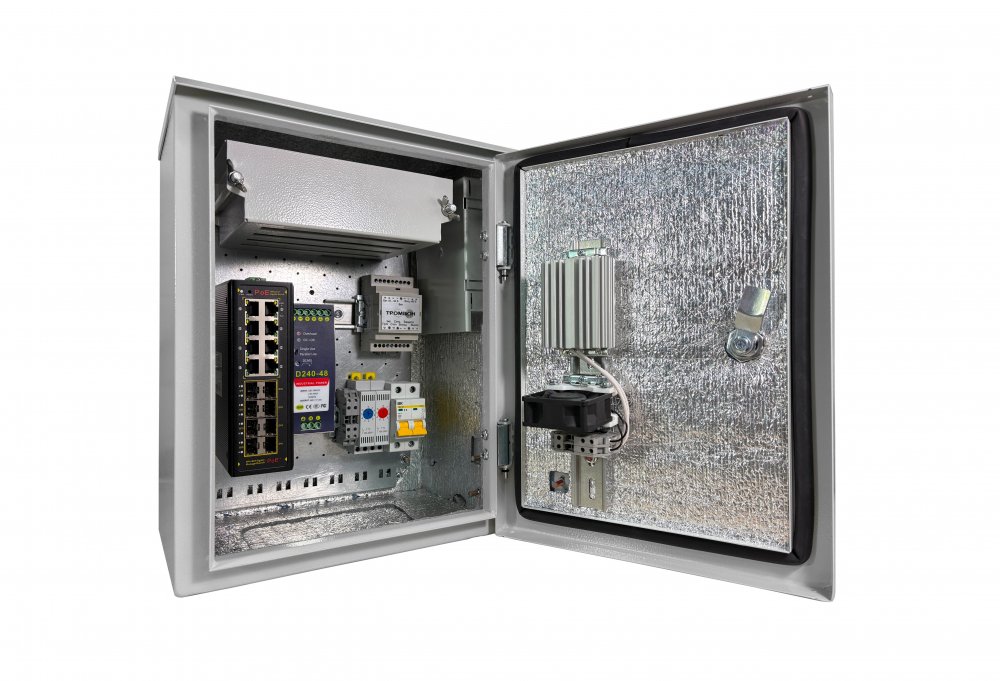 Уличный коммутатор CO-SBox-P510M-H-UPS