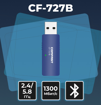 Комбинированные USB WiFi + Bluetooth адаптеры Комбинированные USB WiFi + Bluetooth адаптеры