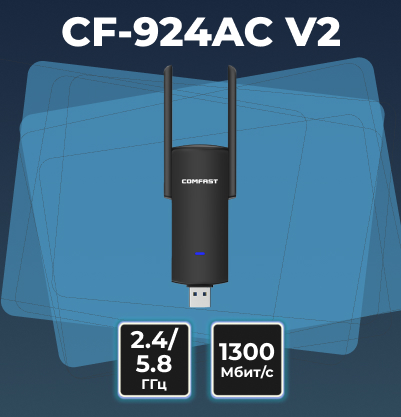 Двухдиапазонные USB WiFi адаптеры Двухдиапазонные USB WiFi адаптеры