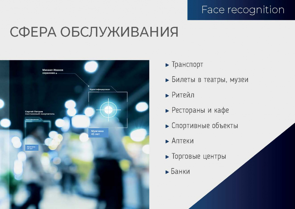 картинка Применение Face recognition в сфере обслуживания